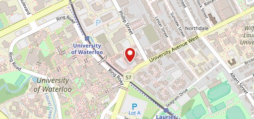 Campus Pizza sur la carte