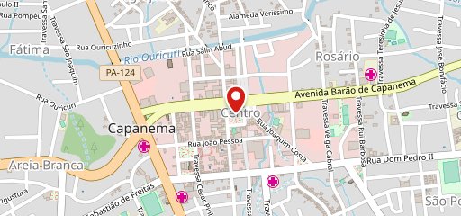 Camurca Bar, Restaurante, Lanchonete E Pizzaria no mapa