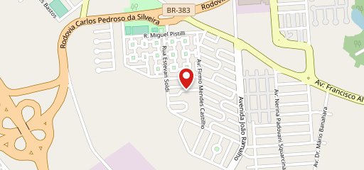 Canal Da Pizza Forno A Lenha no mapa