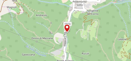 Trattoria Canalino sulla mappa