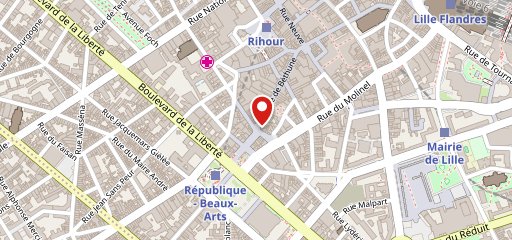 Canard Street sur la carte