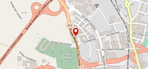 CPOWER - Area di Servizio Cassia Nord 84,300 - Villanova - VITERBO sulla mappa