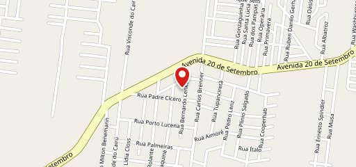 Cantina agvl no mapa