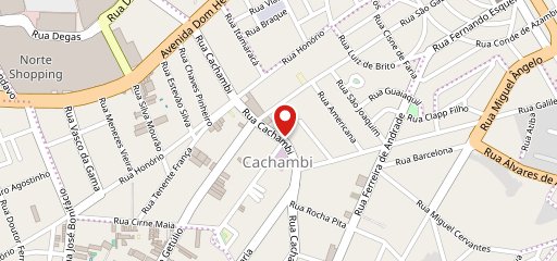 Cachambi Grill no mapa