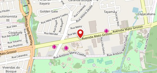 Cantina Mato Grosso Cervejaria Bier Rein no mapa