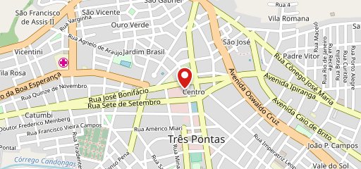 Restaurante Cantina Mineira no mapa