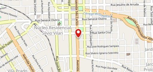 Cantina Rodrigues - Avenida São Carlos no mapa