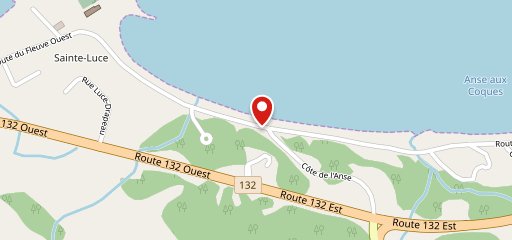 Cantine de la Plage sur la carte