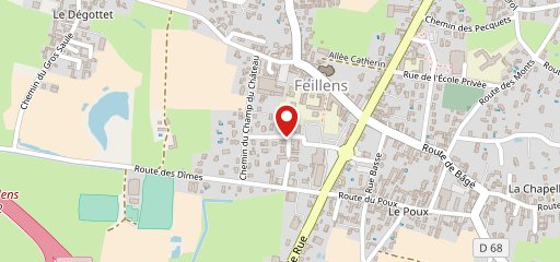 Restaurant Scolaire Feillens sur la carte