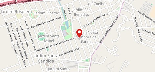 Cantinho Mineiro no mapa