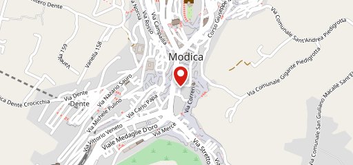 Cantunera Modica sur la carte