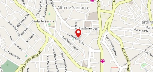 Pizzaria Capadócia - Santana no mapa