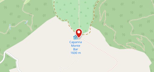 Capanna Monte Bar sulla mappa