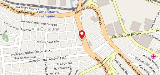 Capital Burguer Osasco no mapa