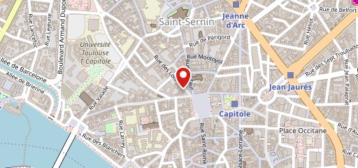 Capitole Sushi sur la carte