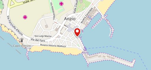 Ristorante Capo D'Anzio sulla mappa