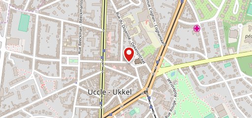 Capoue Uccle en el mapa