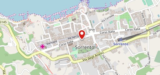 Cappuccino Sorrento sulla mappa