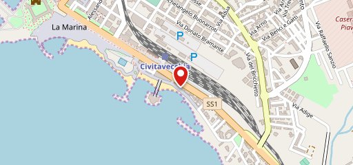 Ristorante Caprasecca Al Mare sulla mappa