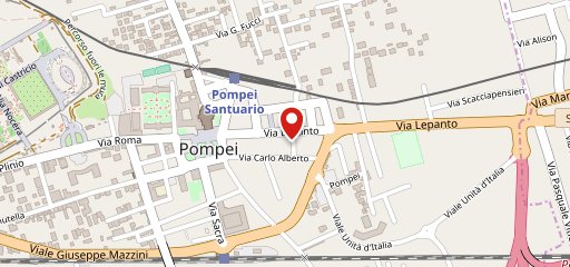 Capri Blu Pompei sulla mappa