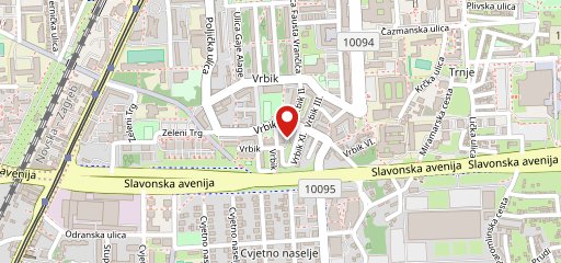 Capriccio Zagreb-Crikvenica Zagreb sulla mappa