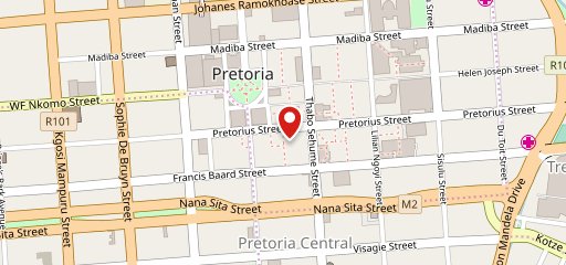 DoRego's Pretorius Street sur la carte