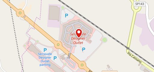 Serravalle Designer Outlet sulla mappa