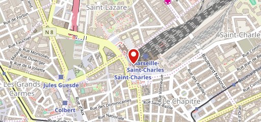 Carl's Jr. Marseille Gare Saint Charles sur la carte