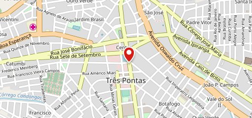 Carol Coxinhas (Três Pontas, MG) no mapa