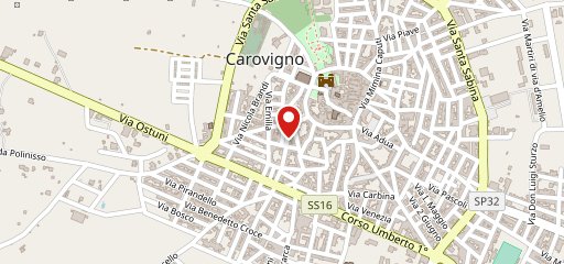 Carovigno Birindisi sulla mappa