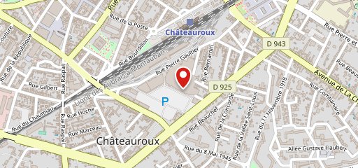 Carrefour Châteauroux sur la carte