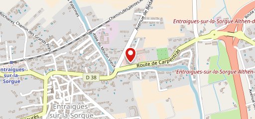 Market Entraigues-Sur-Sorgue sur la carte