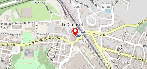 Market Le Creusot sur la carte