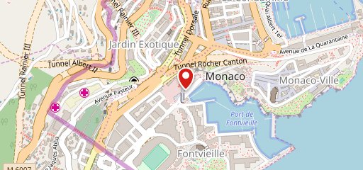 Carrefour Monaco sur la carte