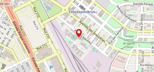 Casa Augustos Cafeteria e Pizzaria no mapa