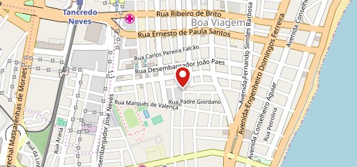 Casa Blanca Massagem no mapa