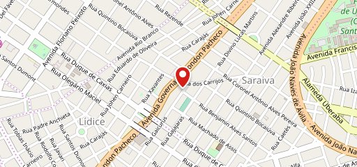 Nostra Casa Pizzaria Uberlândia no mapa