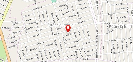 CASA DA ESFIHA CALDAS NOVAS no mapa