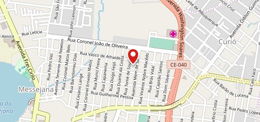 Casa da Esfiha e da Pizza.. Rua Tomé de Souza no mapa