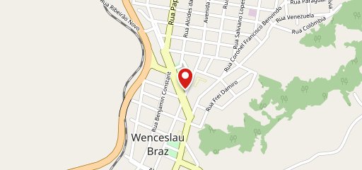 Casa da Esfirra Ramos, Wenceslau Braz-pr no mapa