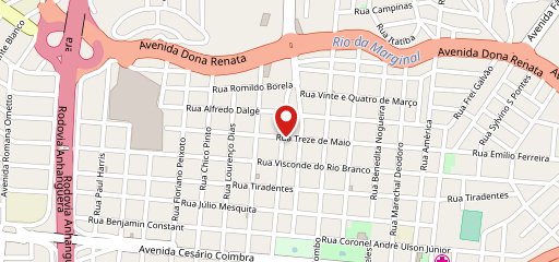 Casa da Pizza no mapa