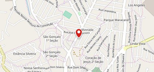 Casa da Pizza no mapa