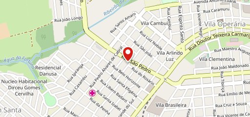 Casa da Pizza Delivery no mapa