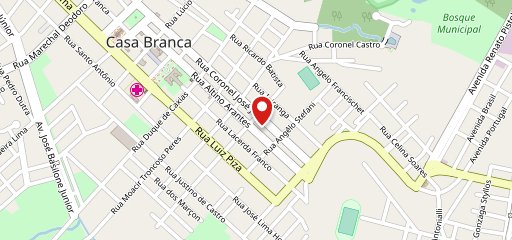 Casa da pizza Mariano no mapa