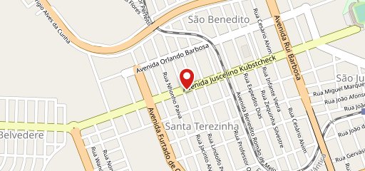 Casa da Pizza no mapa