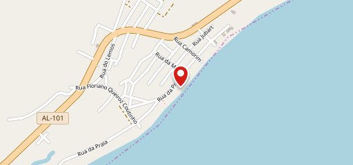 Casa da Praia Lounge e Pizzaria no mapa