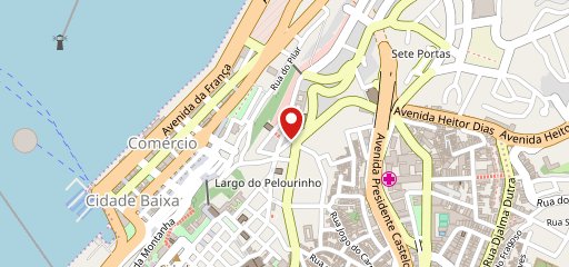 Restaurante e Pizzaria Casa da Roça no mapa