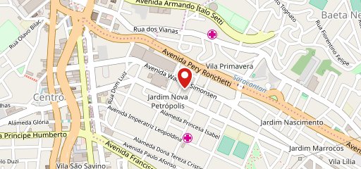 Restaurante Casa da Vila no mapa