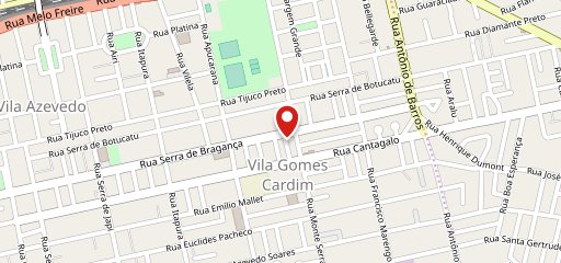 Casa das Pizzas no mapa