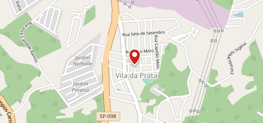 Casa de assados vila da prata no mapa